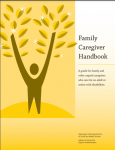 front page of the Family Caregiver Handbook from Aging and Long Term Care Administration WA State